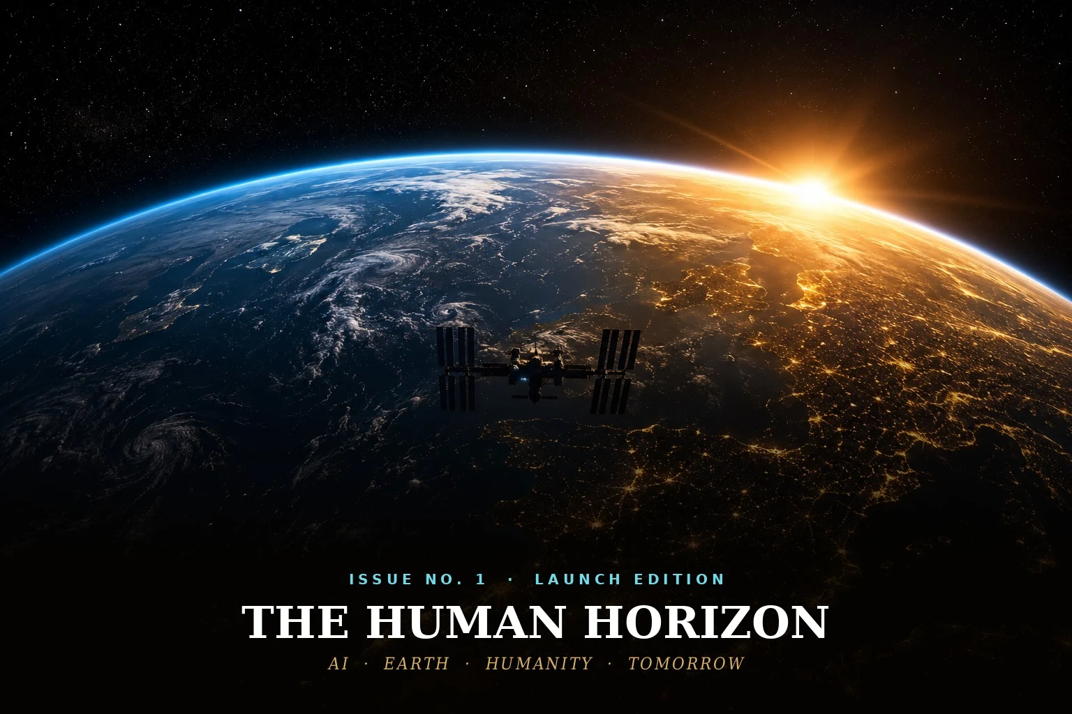 The Human Horizon — Issue No. 1, Launch Edition cover