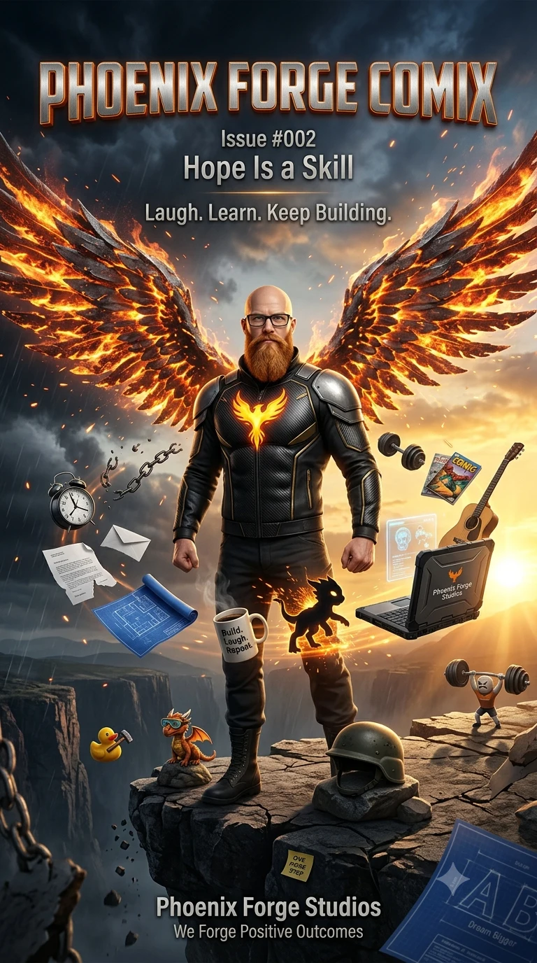 Phoenix Forge Comix Issue #002: Hope Is a Skill cover